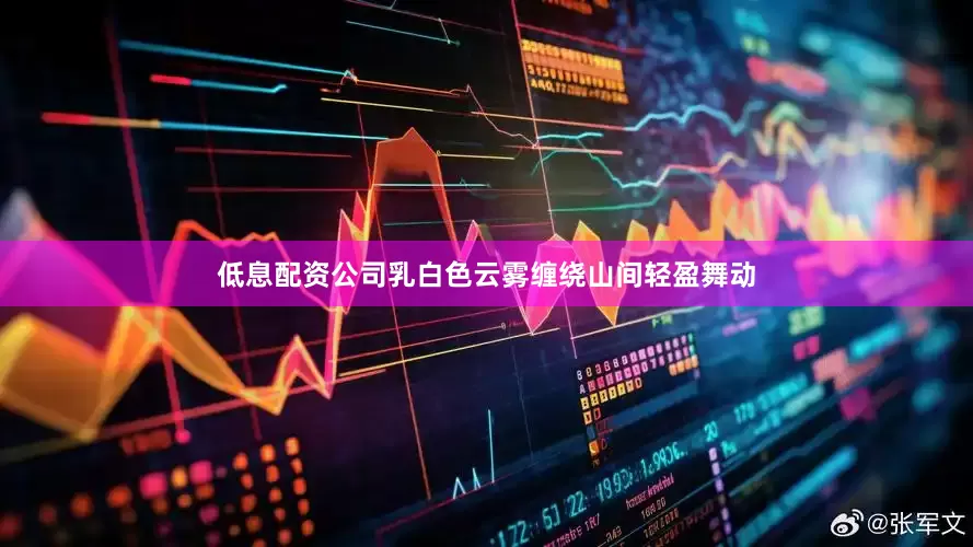 低息配资公司乳白色云雾缠绕山间轻盈舞动